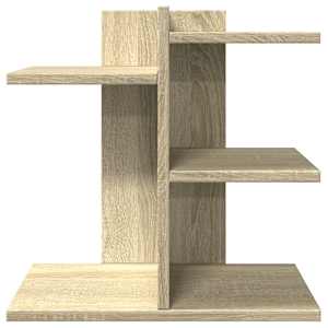 Stolní organizér dub sonoma 42 x 21,5 x 42 cm kompozitní dřevo - obrázek 4