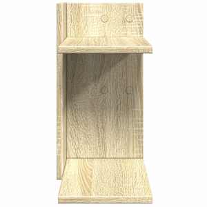Stolní organizér dub sonoma 42 x 21,5 x 42 cm kompozitní dřevo - obrázek 5