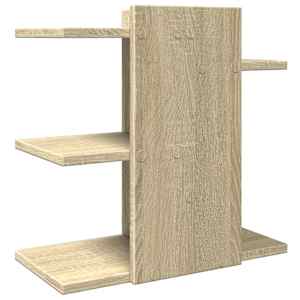 Stolní organizér dub sonoma 42 x 21,5 x 42 cm kompozitní dřevo - obrázek 6