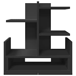 Stolní organizér černý 49 x 20 x 52,5 cm kompozitní dřevo - obrázek 4