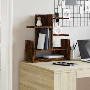 vidaXL Schreibtisch-Organizer R&auml;uchereiche 49x20x52,5 cm Holzwerkstoff