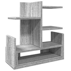 vidaXL kirjutuslaua korrastaja, hall Sonoma, 49x20x52,5 cm, tehispuit