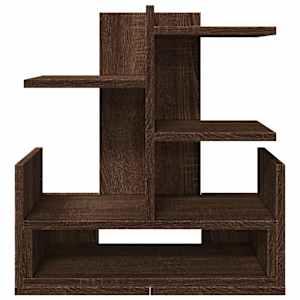 Stolní organizér hnědý dub 49 x 20 x 52,5 cm kompozitní dřevo - obrázek 4