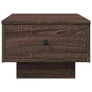 Konferenční stolek hnědý dub 60 x 45 x 31 cm kompozitní dřevo - obrázek 4