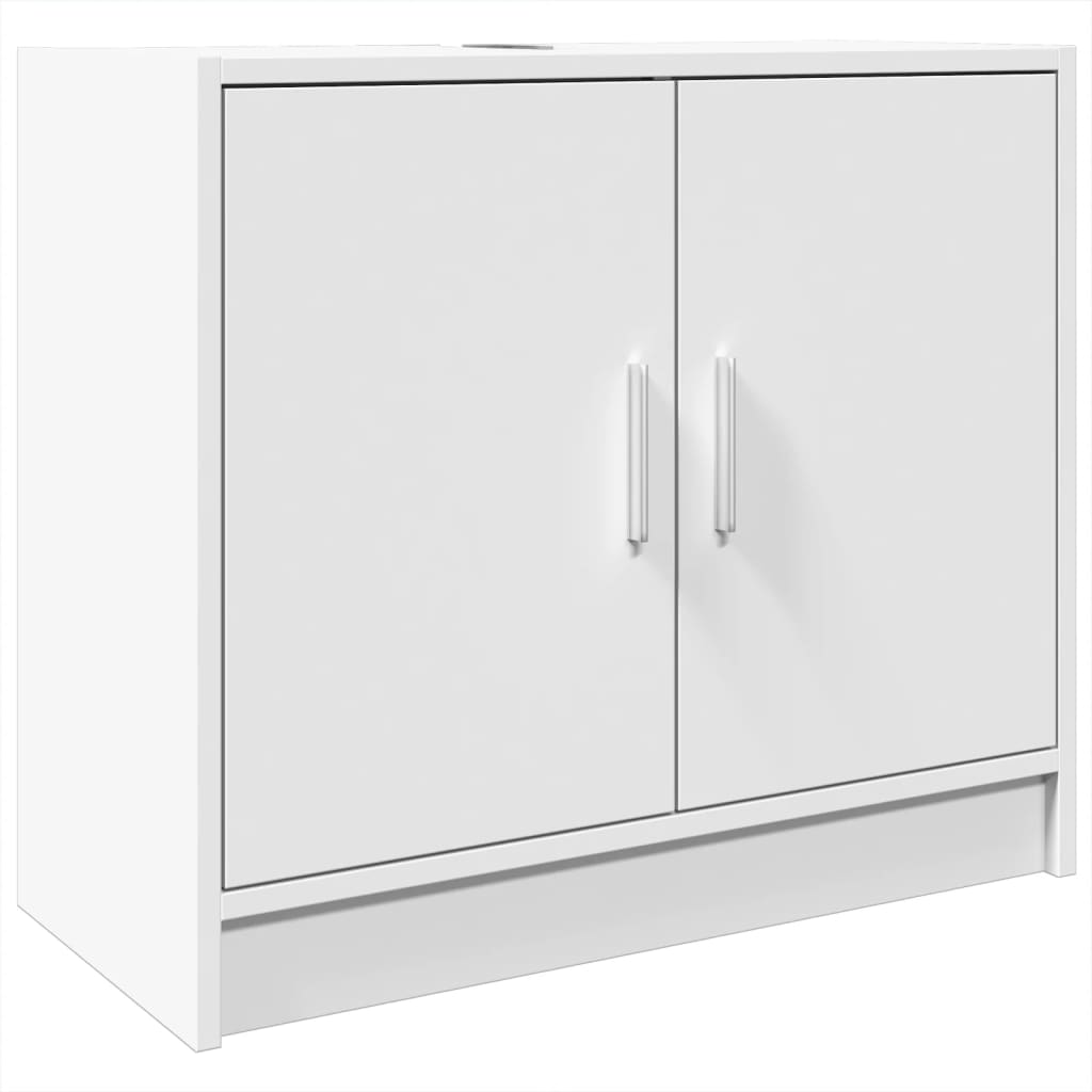 vidaXL Skříňka pod umyvadlo bílá 63 x 39 x 55 cm kompozitní dřevo