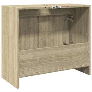 Skříňka pod umyvadlo dub sonoma 63x29x55 cm kompozitní dřevo - obrázek 7