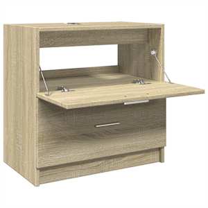 Skříňka pod umyvadlo dub sonoma 59x37x59 cm kompozitní dřevo - obrázek 5