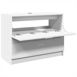 Skříňka pod umyvadlo bílá 78 x 37 x 59 cm kompozitní dřevo - obrázek 5