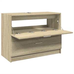 Skříňka pod umyvadlo dub sonoma 78x37x59 cm kompozitní dřevo - obrázek 5