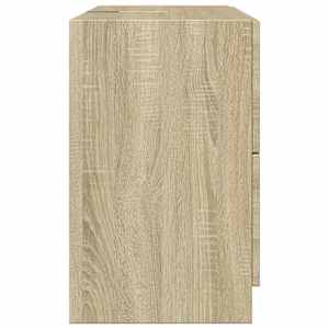 Skříňka pod umyvadlo dub sonoma 78x37x59 cm kompozitní dřevo - obrázek 6