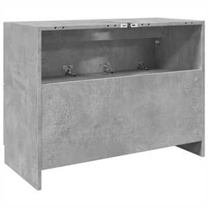 Skříňka pod umyvadlo betonově šedá 78x37x59 cm kompozitní dřevo - obrázek 7