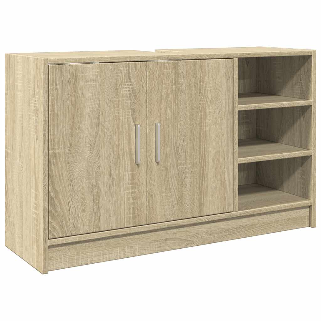 vidaXL Skříňka pod umyvadlo dub sonoma 90x29x55 cm kompozitní dřevo
