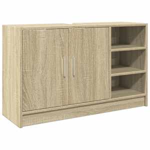 Skříňka pod umyvadlo dub sonoma 90x29x55 cm kompozitní dřevo - obrázek 2