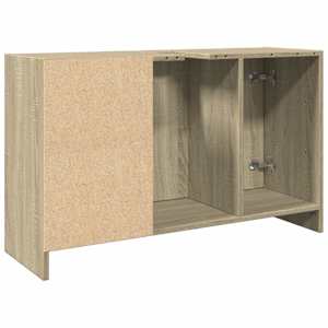 Skříňka pod umyvadlo dub sonoma 90x29x55 cm kompozitní dřevo - obrázek 7
