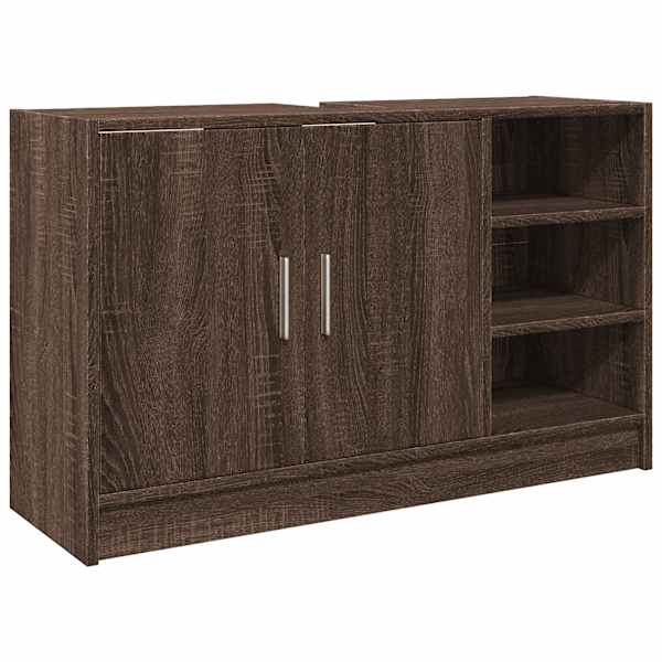 vidaXL valamukapp, pruun tamm, 90x29x55 cm, tehispuit
