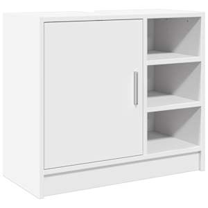 Skříňka pod umyvadlo bílá 63 x 39 x 55 cm kompozitní dřevo - obrázek 2