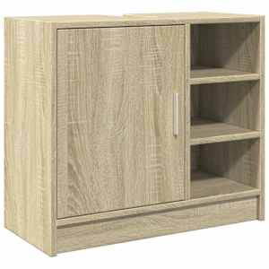 Skříňka pod umyvadlo dub sonoma 63x29x55 cm kompozitní dřevo - obrázek 2