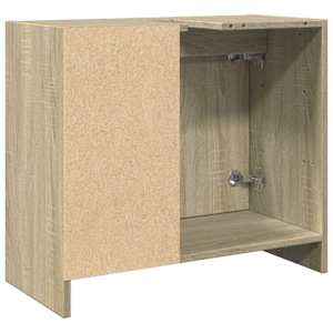 Skříňka pod umyvadlo dub sonoma 63x29x55 cm kompozitní dřevo - obrázek 7