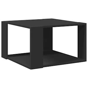 Konferenční stolek černý 51,5 x 51,5 x 30 cm kompozitní dřevo - obrázek 2