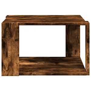 Konferenční stolek kouřový dub 51,5x51,5x30 cm kompozitní dřevo - obrázek 4