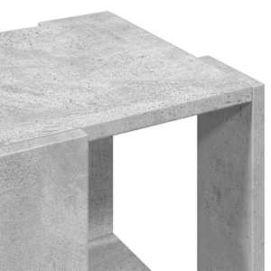Konferenční stolek betonově šedý 32x32x30 cm kompozitní dřevo - obrázek 7