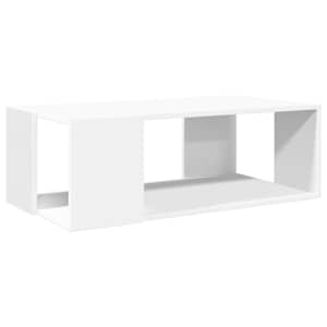 Konferenční stolek bílý 89,5 x 48 x 30 cm kompozitní dřevo - obrázek 2