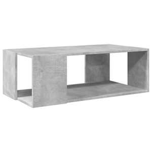Konferenční stolek betonově šedý 89,5x48x30 cm kompozitní dřevo - obrázek 2