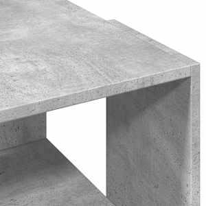 Konferenční stolek betonově šedý 89,5x48x30 cm kompozitní dřevo - obrázek 7