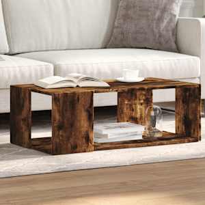 Konferenční stolek kouřový dub 89,5x48x30 cm kompozitní dřevo - obrázek 1