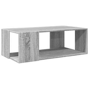 Konferenční stolek šedý sonoma 89,5x48x30 cm kompozitní dřevo - obrázek 6