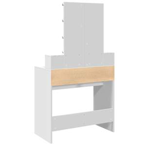Toaletní stolek s LED bílý 80 x 41 x 144,5 cm - obrázek 7