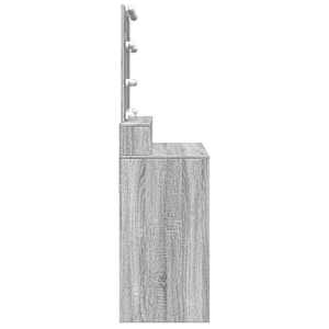 Toaletní stolek s LED šedý sonoma 80 x 41 x 144,5 cm - obrázek 6
