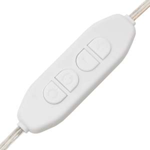 Toaletní stolek s LED dub sonoma 100 x 40 x 130 cm - obrázek 14