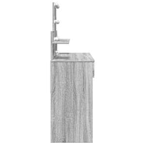 Toaletní stolek s LED šedý sonoma 100 x 40 x 130 cm - obrázek 6