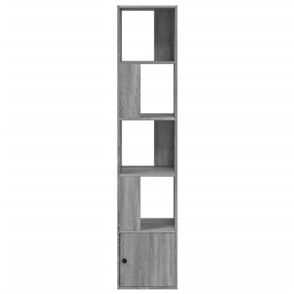 vidaXL Boekenkast 40x36x189 cm bewerkt hout grijs sonoma eikenkleurig afbeelding