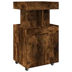 vidaXL baarik&auml;ru suitsutatud tamm 50x41x89 cm tehispuit