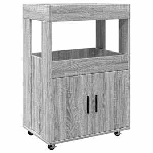 vidaXL baarik&auml;ru hall Sonoma tamm 60x39,5x89 cm tehispuit