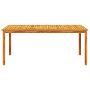 7dílný zahradní jídelní set 180x90x75 cm masivní akáciové dřevo - obrázek 4