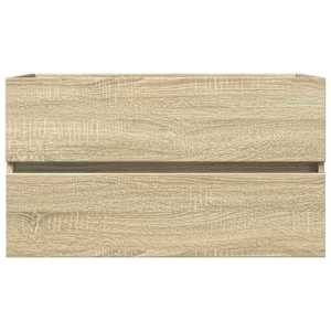 Skříňka pod umyvadlo dub sonoma 80 x 38,5 x 45 cm dřevotříska - obrázek 4