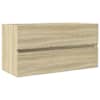 vidaXL valamukapp, Sonoma tamm, 90 x 38,5 x 45 cm tehispuit