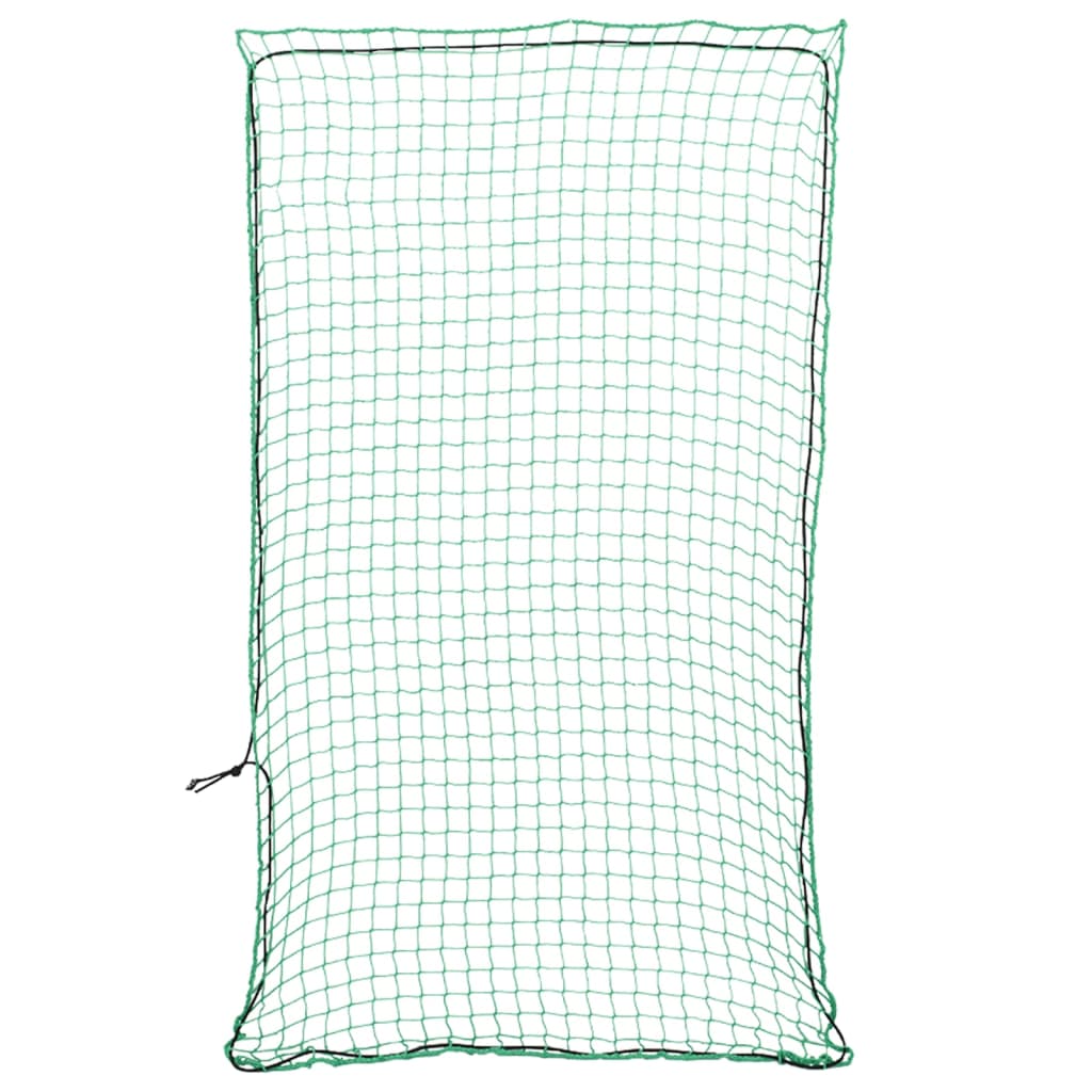 vidaXL Plasă de remorcă cu funie elastică, verde, 3,5x2 m, PP