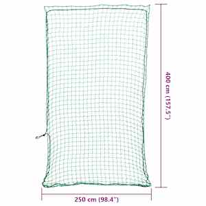 Síť na přívěsný vozík s elastickým lanem zelená 4 x 2,5 m PP - obrázek 6