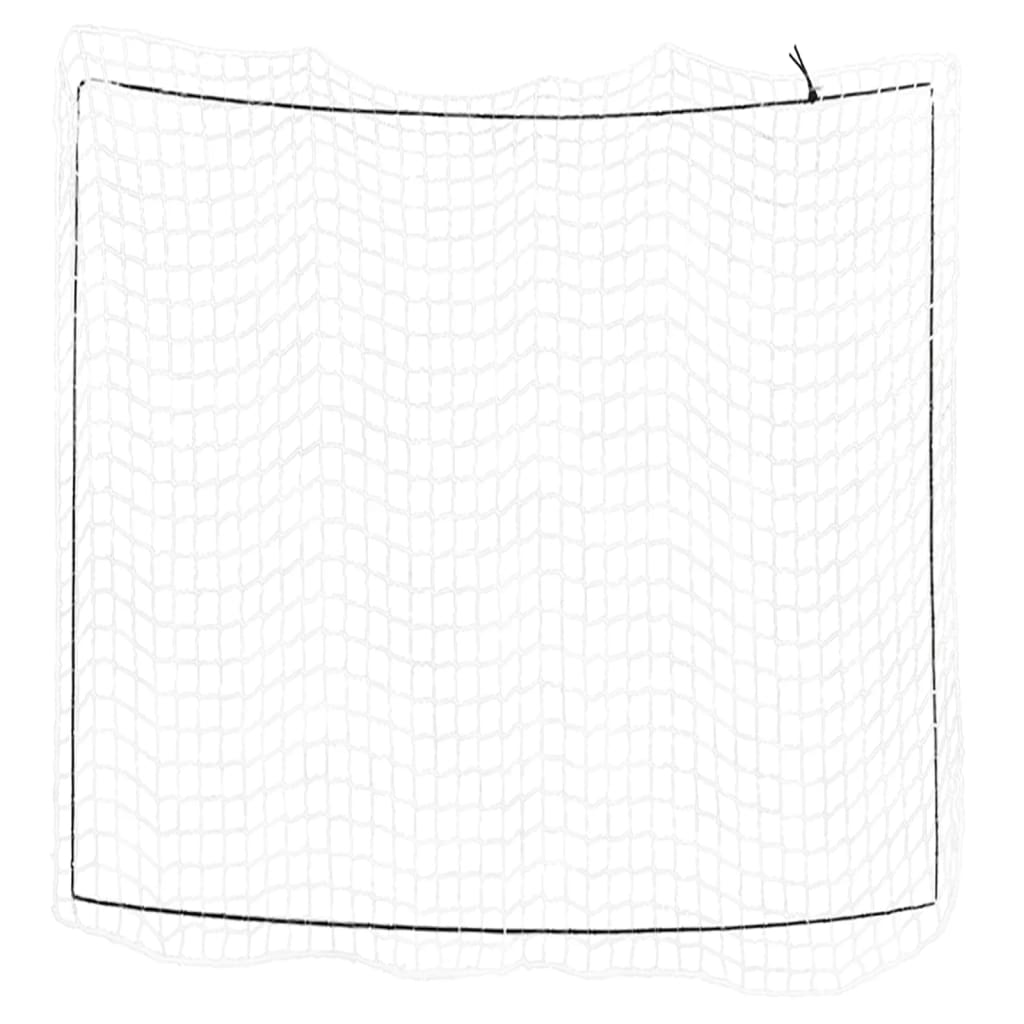 Anhängernetz mit Gummiseil Weiß 3×3 m PP