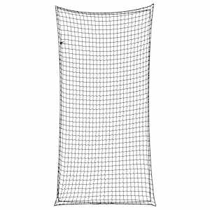 Mreža za prikolico z elastično vrvjo črna 4x2 m PP