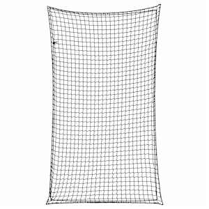 Mreža za prikolico z elastično vrvjo črna 6x3,5 m PP