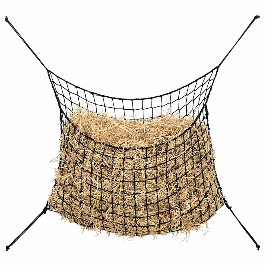 Thumbnail - vidaXL Heunetze 2 Stk. Rechteckig Schwarz 100x90 cm PP