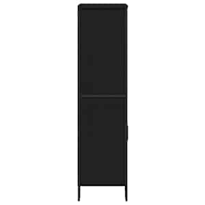 Highboard černý 79,5 x 35,5 x 137,5 cm kompozitní dřevo - obrázek 5