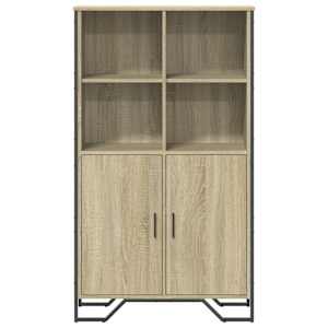 Highboard dub sonoma 79,5 x 35,5 x 137,5 cm kompozitní dřevo - obrázek 4