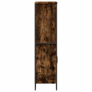 Highboard kouřový dub 79,5 x 35,5 x 137,5 cm kompozitní dřevo - obrázek 5
