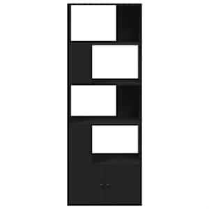 vidaXL Biblioth&egrave;que noir 70x36x189 cm bois d'ing&eacute;nierie